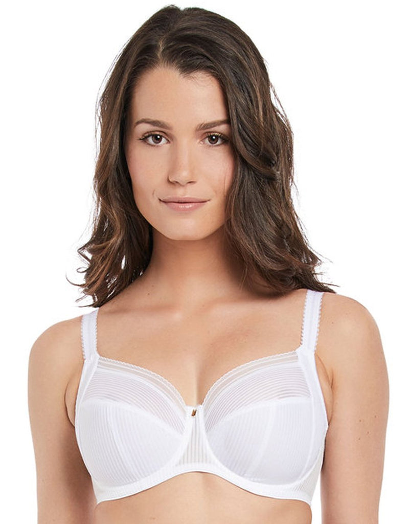 Fantasie Fusion UW Full Cup Side Support Bra | White Full Cup Support Bra